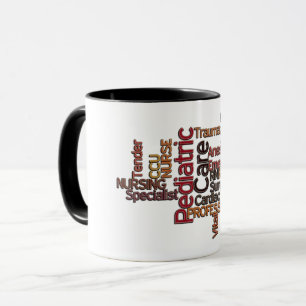 Infirmière SPÉCIALISTE Mots Coffee Mug