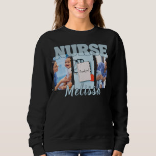 Infirmière Sweatshirt photo à trois cadres