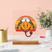 Infirmière Taco Rétro Gravure Vintage Design_1 (Mariage)