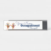 Infirmière-thérapeute Plaque de nom personnalisé (Devant)