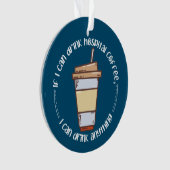 Infirmières Café Acrylique Ornement (devant)