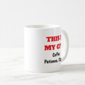 Infirmières CPR Patience Café Répéter le café Mug (Devant droit)