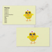 Infirmières de carte de visite (Devant / Derrière)