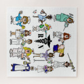 Infirmières Infirmières Puzzle Partout! (Horizontal)