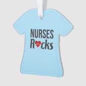 Infirmières roches bleu clair infirmière gommage (devant)