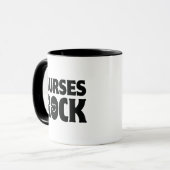 Infirmières Rock Café Mug (Devant gauche)