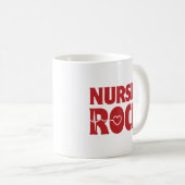 Infirmières Rock Café Mug (Devant droit)