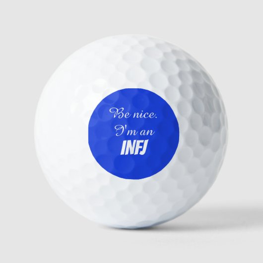 INFJ Golfballen (Voorkant)