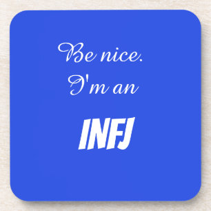 INFJ Harde plastic onderzetter