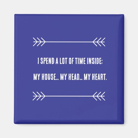 INFJ Vibes Magneet (Voorkant)