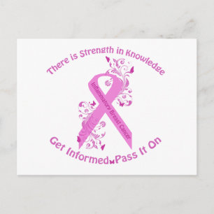Inflammatory Breast Cancer Bewustheid Briefkaart