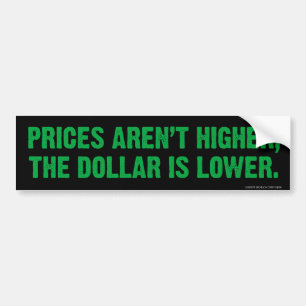 Inflatie Bumpersticker