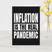 Inflatie is de echte pandemie kaart (Gele Bloem)