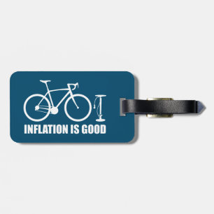 Inflatie is een goede fiets bagagelabel