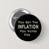Inflatie Ronde Button 5,7 Cm (Voorkant /achterkant)