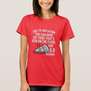 Inflatieregel - T-shirt met 6,9 tweede verdieping