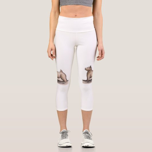 Infliction d'art Capri Yoga Leggings (Recto)