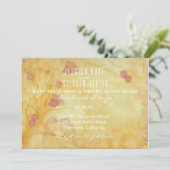 Influence asiatique faire-part de mariage Golds Ja (Debout devant)