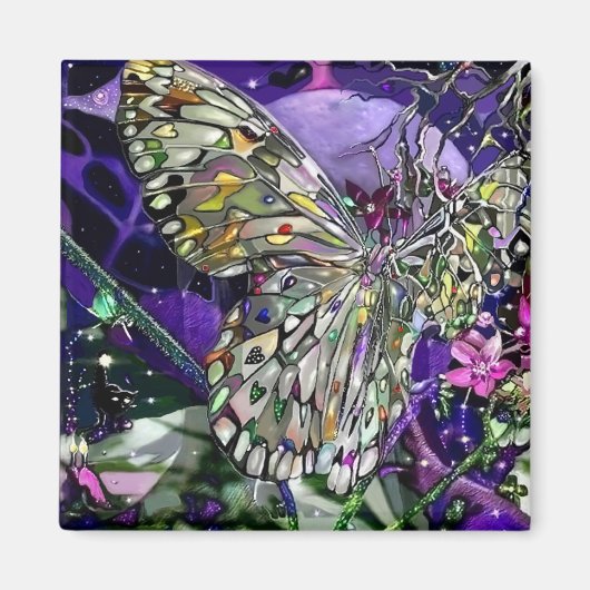 Influence de la lune, aimant (Devant)