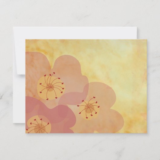 Influencé par l'Asie Carte de remerciements weddin (Devant)