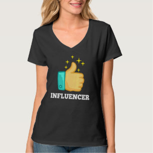 Influencer Content Creator Social Media Specialist T-shirt