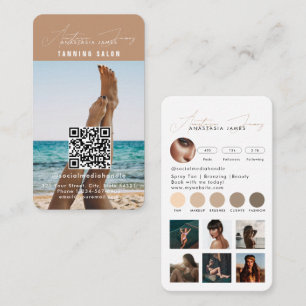 Influencer Feed Grid Social Media QR Code Business Visitekaartje