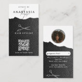 Influencer Hair Stylist Wig & Braid Stylists Visitekaartje (Voorkant / Achterkant)