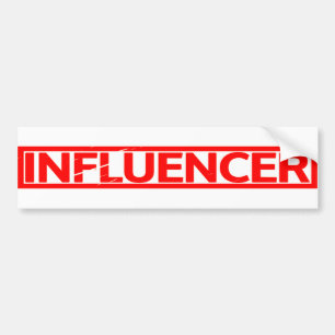 Influencer Stamp Bumpersticker