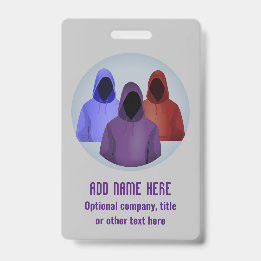 Info Beveiliging - Gekleurde Hoodie Ethische Hacke Badge