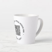 Info de l'analyse du code QR - Dernière Mug du tex (Angle droit)
