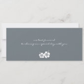 Info voyage mariage Carte d'embarquement (Dos)