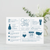 Infographie Enregistrer le Faire-part Fiançailles (Debout devant)