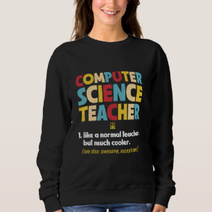 Informatica Leraar CS Professor Coding Instr Trui