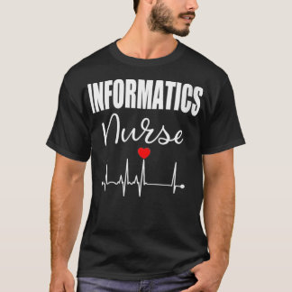 Informatica verpleegkundige Womens Gift VNeck T-shirt