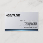 Informaticien - cartes de visite (Dos)