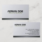 Informaticien - cartes de visite (Devant / Derrière)