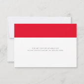 INFORMATIE DETAILS modern vet jongen rood Kaart (Achterkant)
