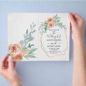 Informatie over de ontvangst van de begrotingsuitn flyer (Hand)