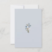 Informatie over de website van de Stusty Blue Grey RSVP Kaartje (Achterkant)