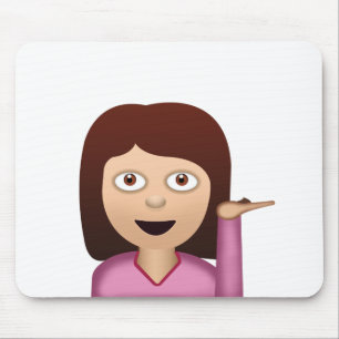 Informatiebureau Person Emoji Muismat
