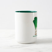 Informatielek Tweekleurige Koffiemok (Center)