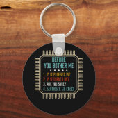 Informatietechnologie Technische ondersteuning Cad Sleutelhanger (Voorkant)