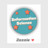 Informatiewetenschap Sticker (Vel)
