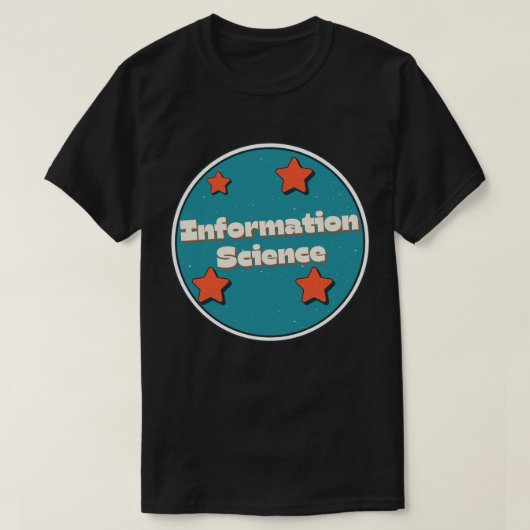 Informatiewetenschap T-shirt (Design voorkant)