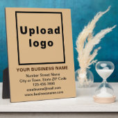 Information d'affaires sur la plaque Brown légère (Côté)