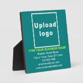 Information d'affaires sur la plaque Carré verte T (Recto)