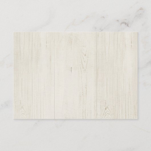 Information / Détails Carte de boîtier - Bois rust (Dos)