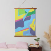 Information Highway Abstract Wall Tapestry Hangend Wandkleed (Slaapkamer)