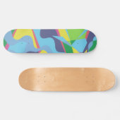 Information Highway in Blue Skateboard (Horz)