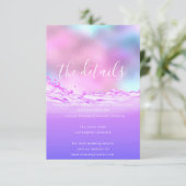 Informations Cartes de Mariage Détails Pastels (Debout devant)